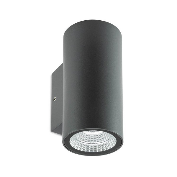Redo 90079 Ram LED Nástěnné venkovní světlo | Teplá bílá | Černá | 2x3W