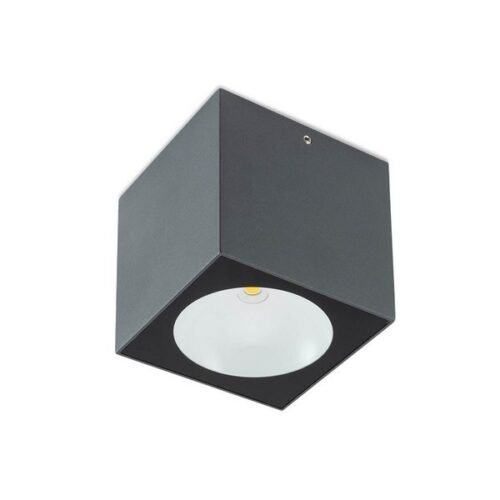 Redo 90104 Teko LED stropní svítidlo | Teplá bílá | Černá | 6W