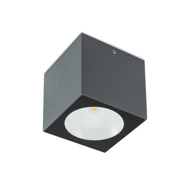 Redo 90104 Teko LED stropní svítidlo | Teplá bílá | Černá | 6W