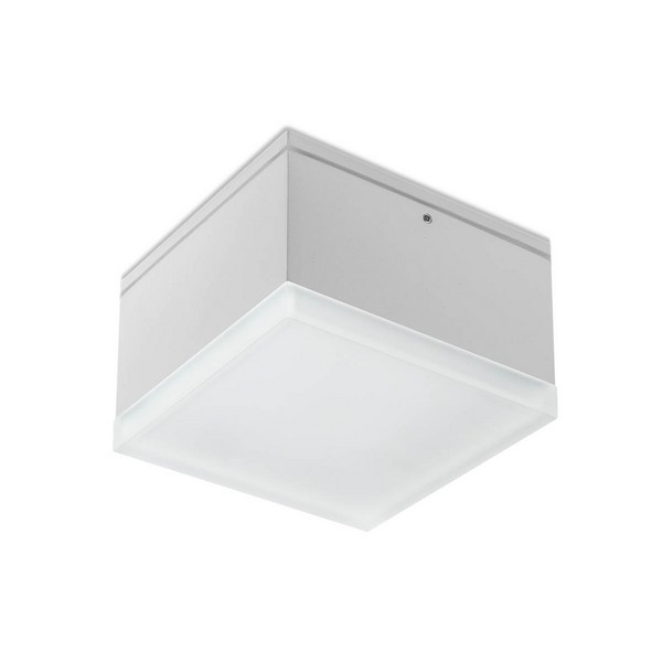 Redo 90108 Akron LED Přisazené stropní svítidlo | Teplá bílá | Bílá | 9W