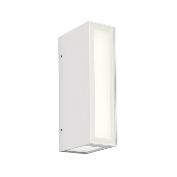Redo 90113 Ivar LED Nástěnné venkovní světlo | Teplá bílá | Bílá | 8W