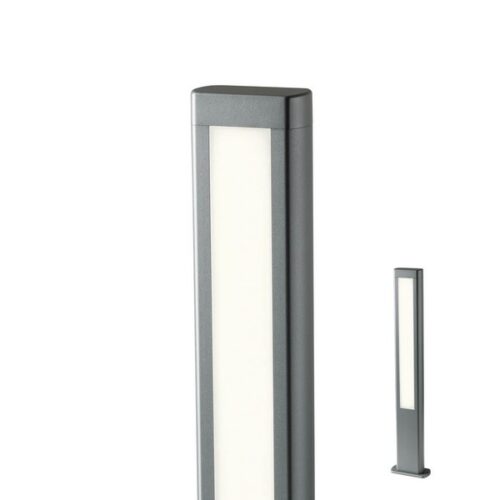 Redo 90125 Dolmen LED Zahradní sloupkové světlo | Teplá bílá | Černá | 13W