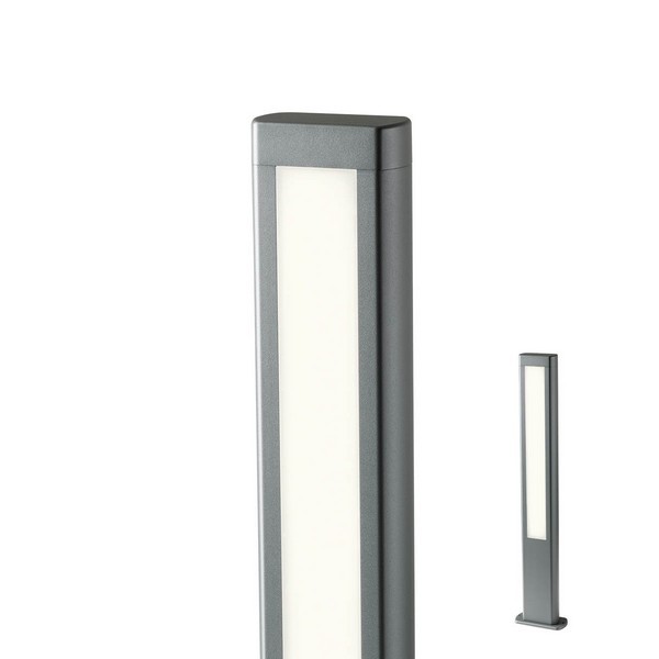 Redo 90125 Dolmen LED Zahradní sloupkové světlo | Teplá bílá | Černá | 13W