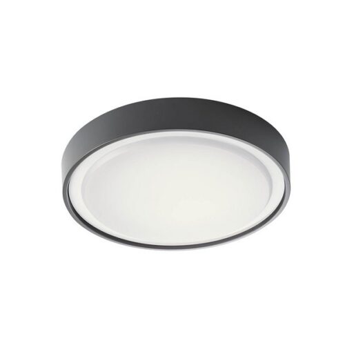 Redo 90155 Ponza LED Přisazené stropní svítidlo | Teplá bílá | Černá | 16W