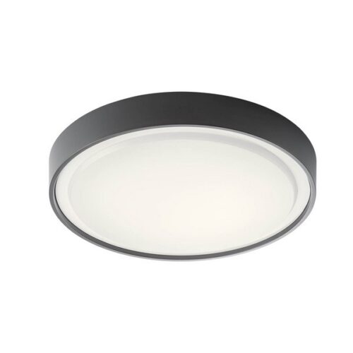 Redo 90156 Ponza LED Přisazené stropní svítidlo | Teplá bílá | Černá | 18W