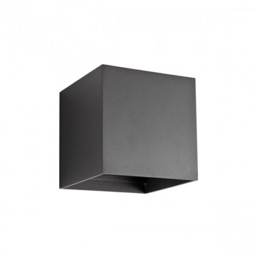 Redo 90176 Vary LED Nástěnné venkovní světlo | Teplá bílá | Černá | 2x6W