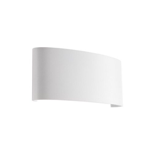 Redo 90225 Fabo LED Nástěnné venkovní světlo | Teplá bílá | Šedá | 6W