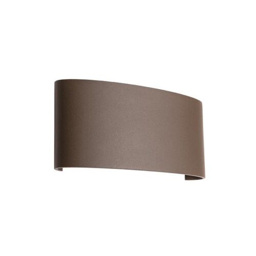 Redo 90227 Fabo LED Nástěnné venkovní světlo | Teplá bílá | Hnědá | 6W