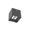 Redo 90229 Hub LED stropní svítidlo | Teplá bílá | Černá | 12W