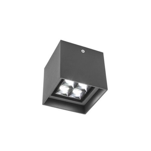 Redo 90229 Hub LED stropní svítidlo | Teplá bílá | Černá | 12W
