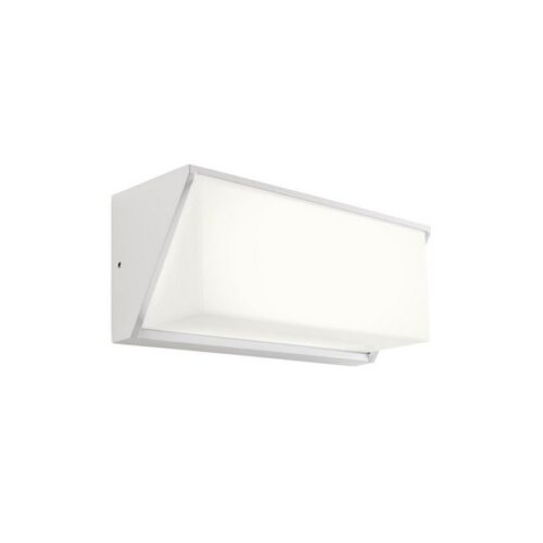 Redo 90237 Spectra LED Nástěnné venkovní světlo | Teplá bílá | Bílá | 17W
