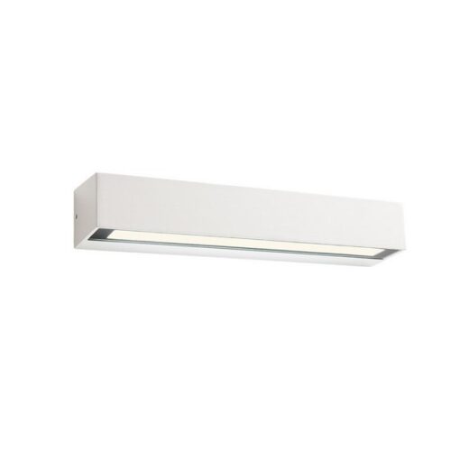Redo 90250 Aroos LED Nástěnné venkovní světlo | Teplá bílá | Bílá | 14W