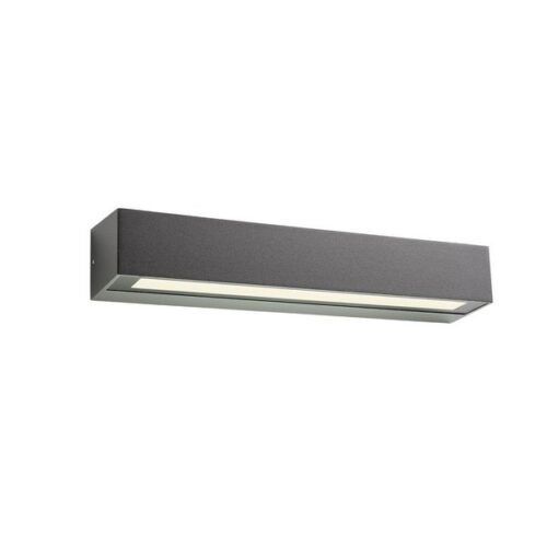 Redo 90251 Aroos LED Nástěnné venkovní světlo | Teplá bílá | Černá | 14W