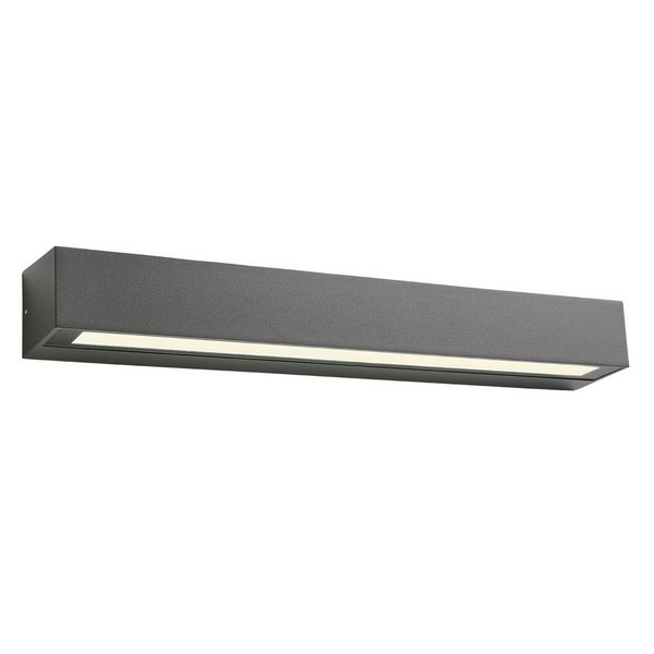 Redo 90254 Aroos LED Nástěnné venkovní světlo | Teplá bílá | Černá | 16W