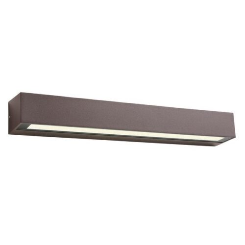 Redo 90255 Aroos LED Nástěnné venkovní světlo | Teplá bílá | Hnědá | 16W