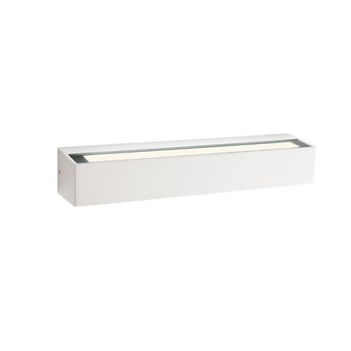 Redo 90259 Aroos LED Nástěnné venkovní světlo | Teplá bílá | Bílá | 21W