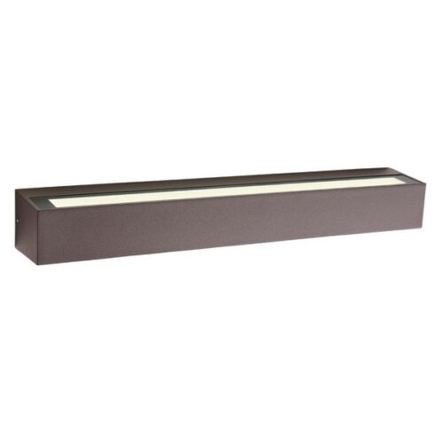 Redo 90264 Aroos LED Nástěnné venkovní světlo | Teplá bílá | Hnědá | 30W