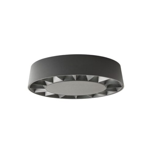 Redo 90266 Oku LED Přisazené stropní svítidlo | Teplá bílá | Šedá | 14W