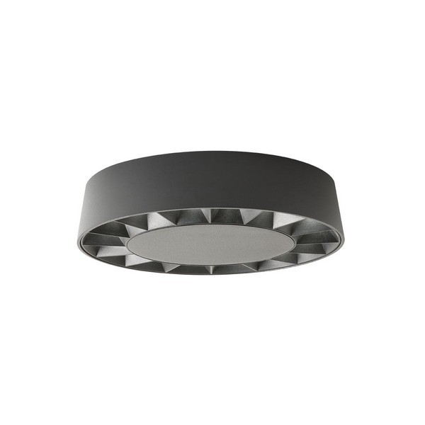 Redo 90266 Oku LED Přisazené stropní svítidlo | Teplá bílá | Šedá | 14W
