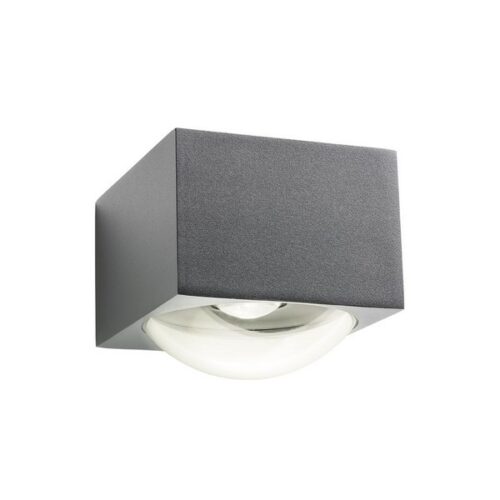 Redo 90274 Ari LED Nástěnné venkovní světlo | Teplá bílá | Šedá | 8W