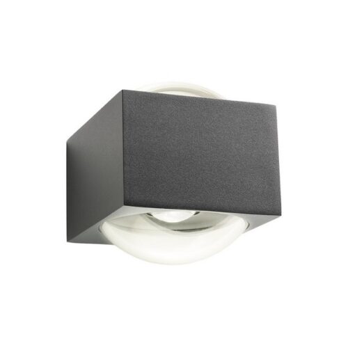 Redo 90276 Ari LED Nástěnné venkovní světlo | Teplá bílá | Šedá | 12,5W