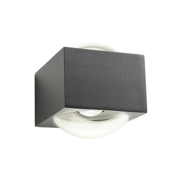 Redo 90276 Ari LED Nástěnné venkovní světlo | Teplá bílá | Šedá | 12,5W