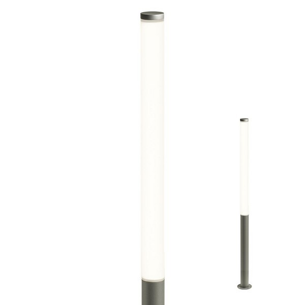 Redo 90278 Hint LED Zahradní sloupkové světlo | Teplá bílá | Šedá | 100W