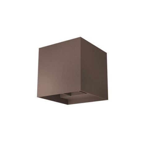 Redo 90298 Vary LED Nástěnné venkovní světlo | Teplá bílá | Hnědá | 2x10W