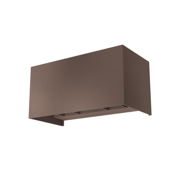 Redo 90304 Vary LED Nástěnné venkovní světlo | Teplá bílá | Hnědá | 4x5W