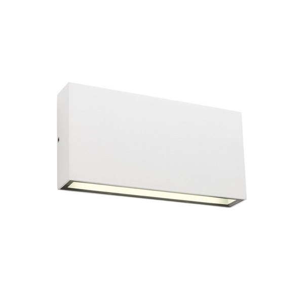 Redo 90384 Kamal LED Nástěnné venkovní světlo | Teplá bílá | Bílá | 12W