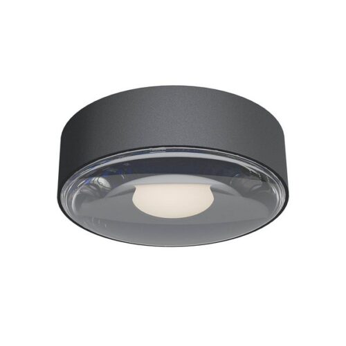 Redo 90412 Log LED Přisazené stropní svítidlo | Teplá bílá | Černá | 6W