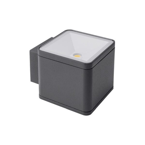 Redo 9065 Beta LED Nástěnné venkovní světlo | Teplá bílá | Šedá | 6W