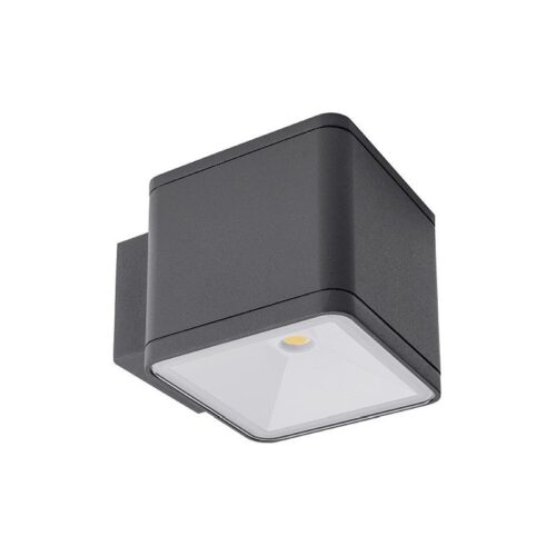Redo 9079 Beta LED nástěnní svítidlo | Přírodní bílá | Šedá | 6W