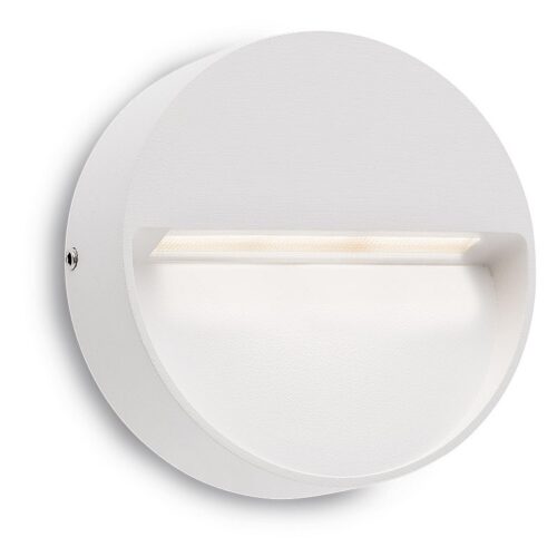 Redo 9148 Even LED Nástěnné venkovní světlo | Teplá bílá | Bílá | 3W