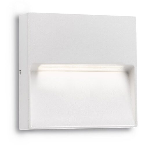 Redo 9150 Even LED Nástěnné venkovní světlo | Teplá bílá | Bílá | 3W