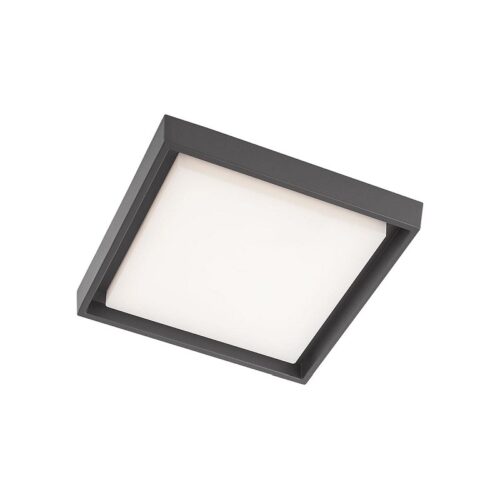 Redo 9187 Bezel LED Stropní venkovní světlo | Teplá bílá | 25W | Šedá