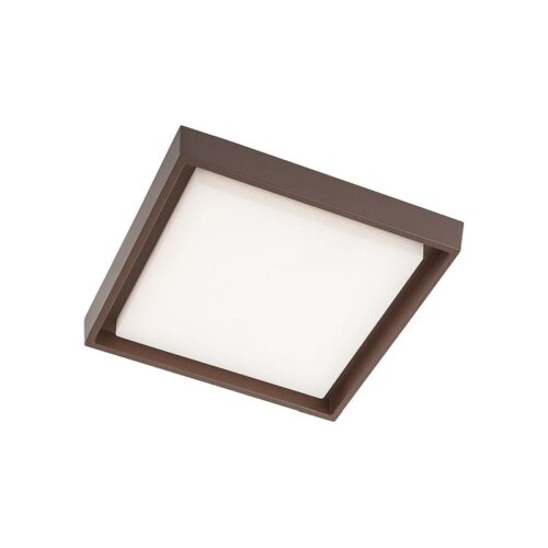 Redo 9188 Bezel LED Stropní venkovní světlo | Teplá bílá | 25W | Hnědá