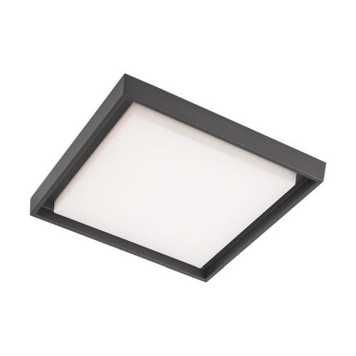 Redo 9190 Bezel LED Stropní venkovní světlo | Teplá bílá | 30W | Šedá