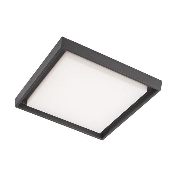 Redo 9190 Bezel LED Stropní venkovní světlo | Teplá bílá | 30W | Šedá