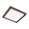 Redo 9191 Bezel LED Stropní venkovní světlo | Teplá bílá | 30W | Hnědá