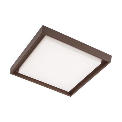 Redo 9191 Bezel LED Stropní venkovní světlo | Teplá bílá | 30W | Hnědá