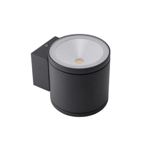 Redo 9590 Eta LED Nástěnné venkovní světlo | Teplá bílá | Šedá | 6W