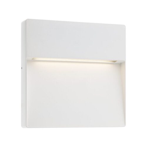 Redo 9627 Even LED Nástěnné venkovní světlo | Teplá bílá | Bílá | 9W