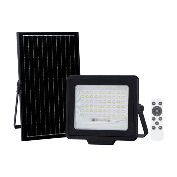 Italux 5902854536634 LED Solární svítidlo | 200W | Černá