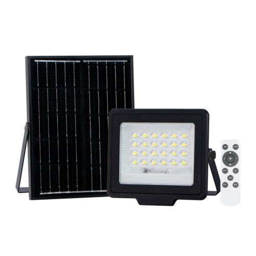 Italux 5902854536610 LED Solární svítidlo | 50W | Černá