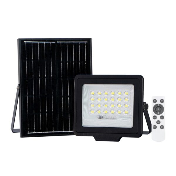 Italux 5902854536610 LED Solární svítidlo | 50W | Černá