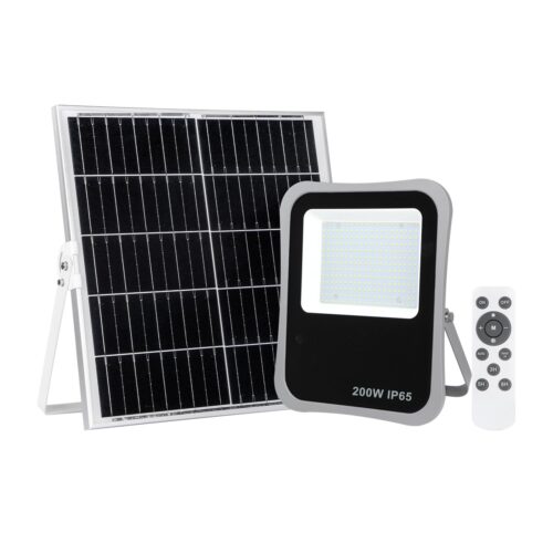 Italux 5902854536665 LED Solární svítidlo | 200W | Černá