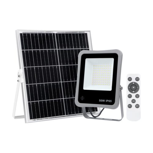 Italux 5902854536641 LED Solární svítidlo | 50W | Černá