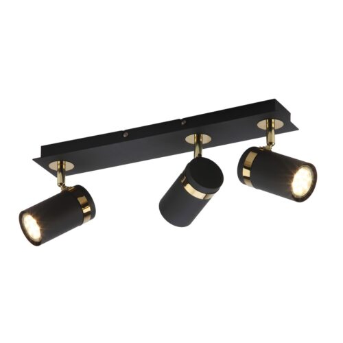 Italux 5900644432685 LED bodové svítidlo | 3x35W | Černá