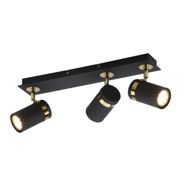 Italux 5900644432685 LED bodové svítidlo | 3x35W | Černá